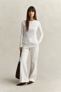 L&aring;ng&auml;rmad T-shirt i bomull