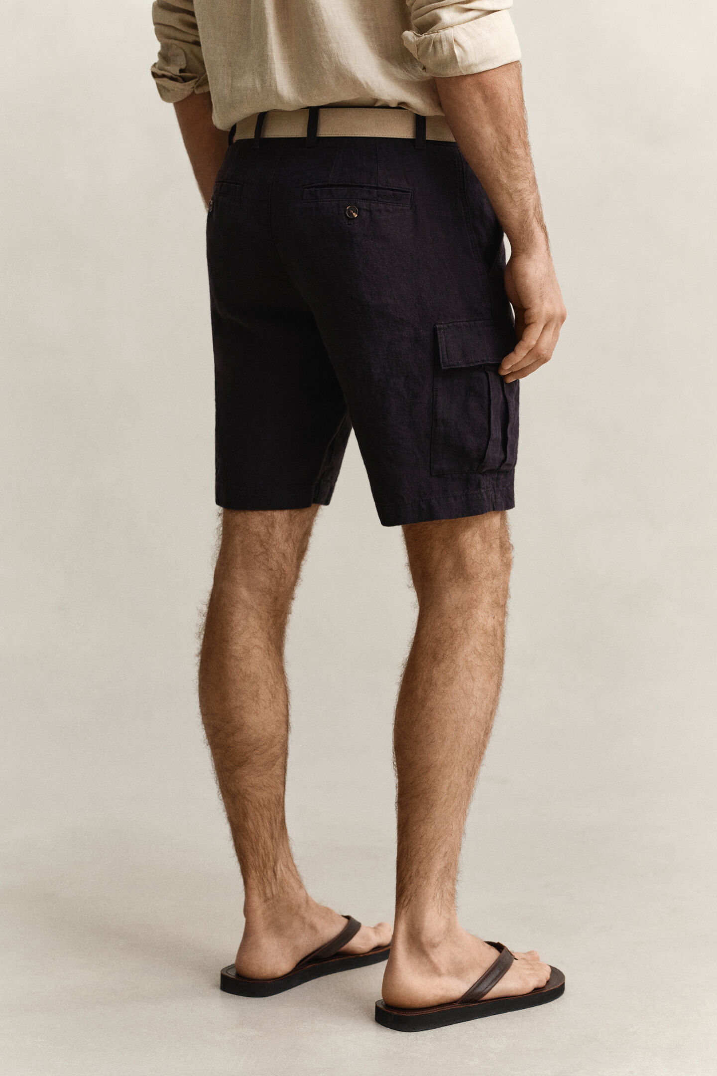Cargoshorts i linne