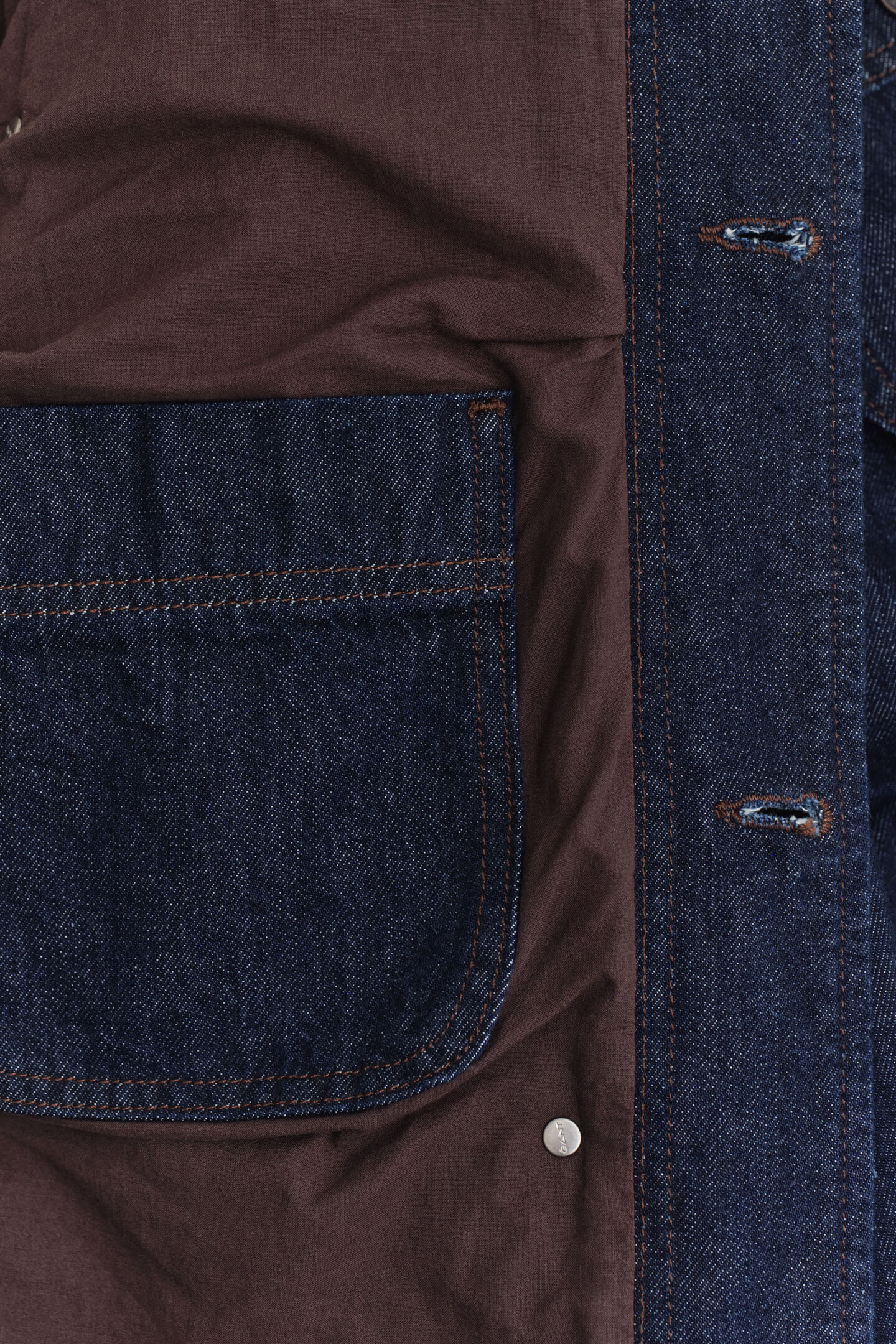 Indigof&auml;rgad arbetarjacka