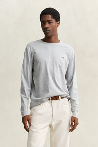 Shield l&aring;ng&auml;rmad T-shirt