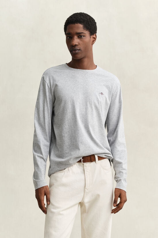 Shield l&aring;ng&auml;rmad T-shirt