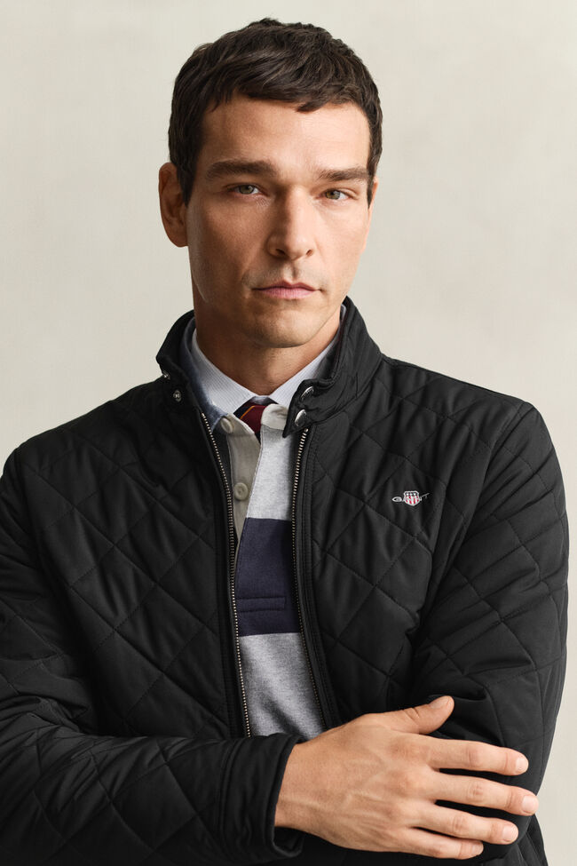 Quiltad Windcheater jacka