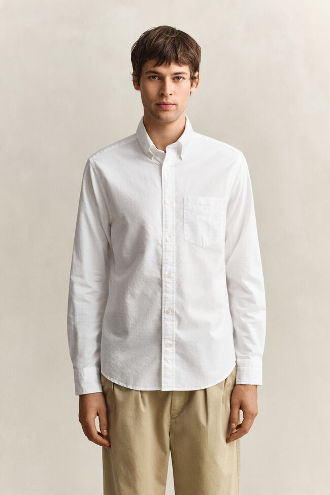 Klassisk oxfordskjorta med dobbyv&auml;v