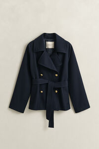 Kort trenchcoat