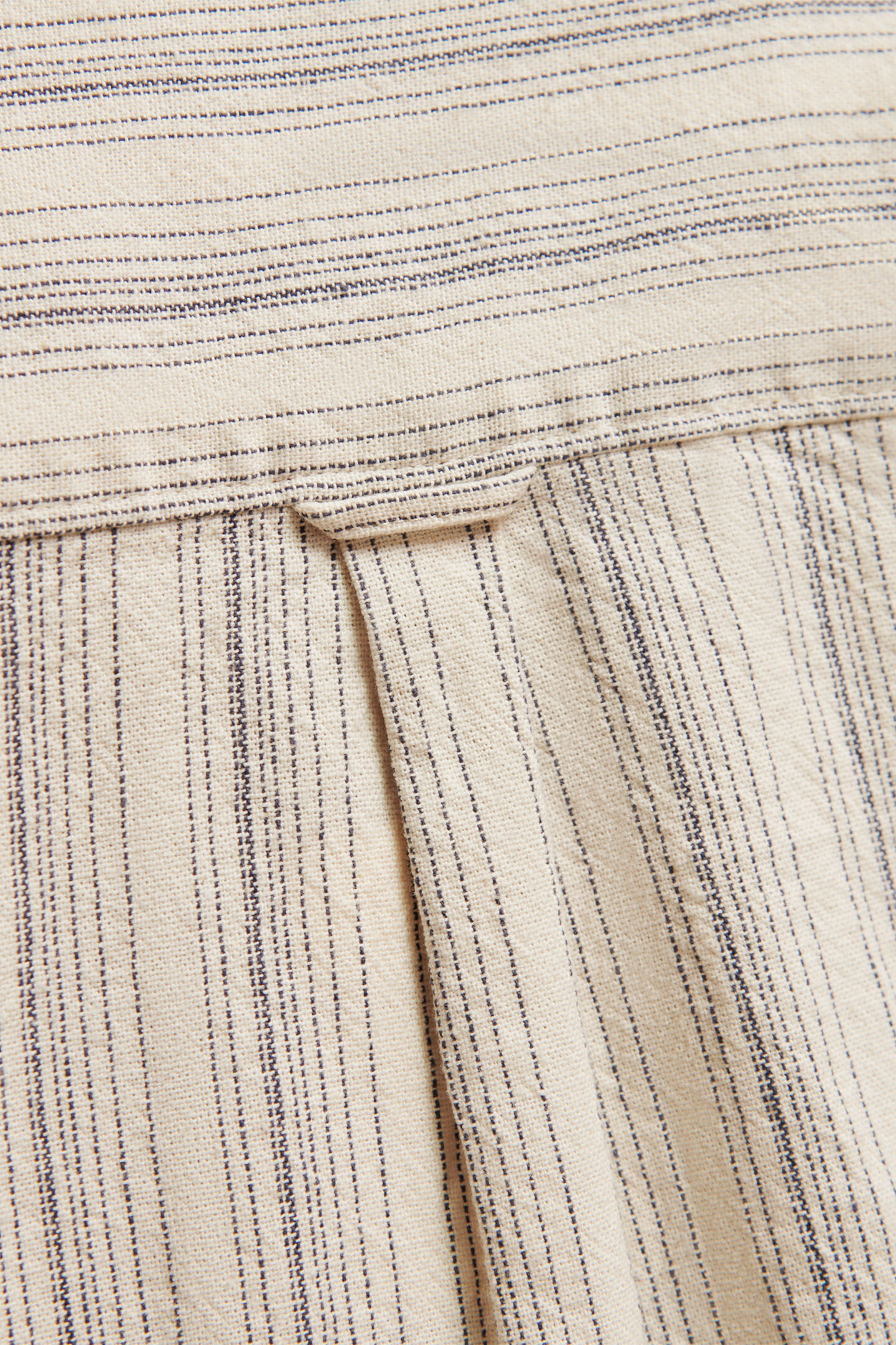 Teen Boys randig skjorta i linneblandning