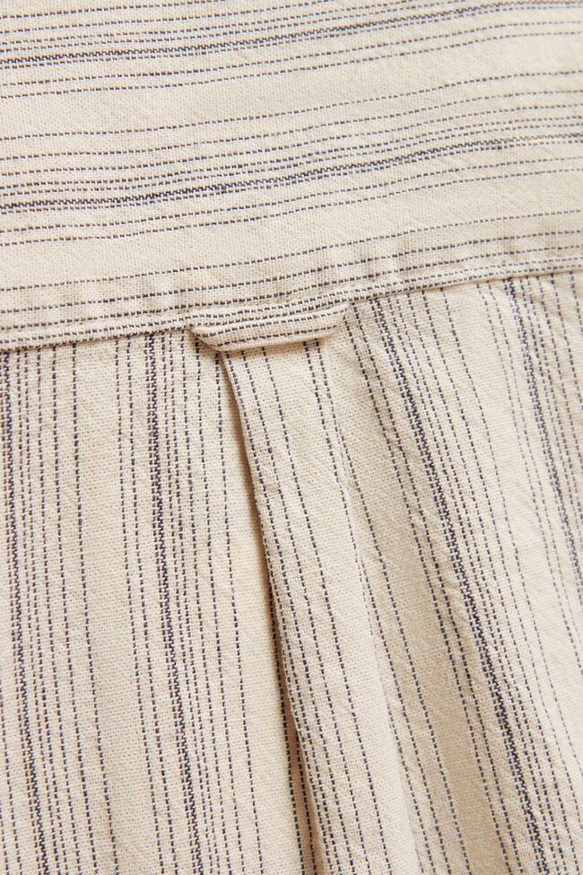 Teen Boys randig skjorta i linneblandning