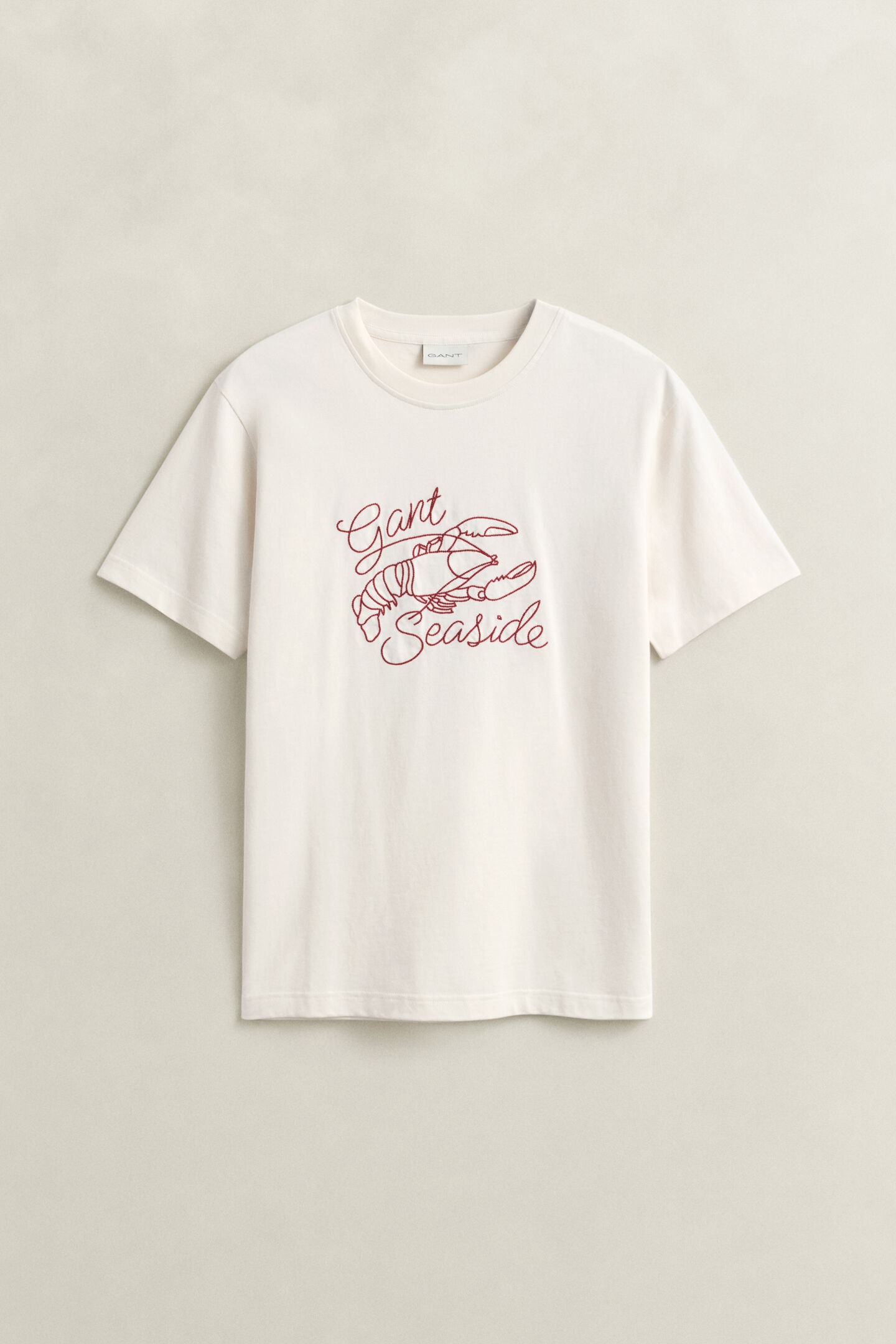 T-shirt med kustmotiv