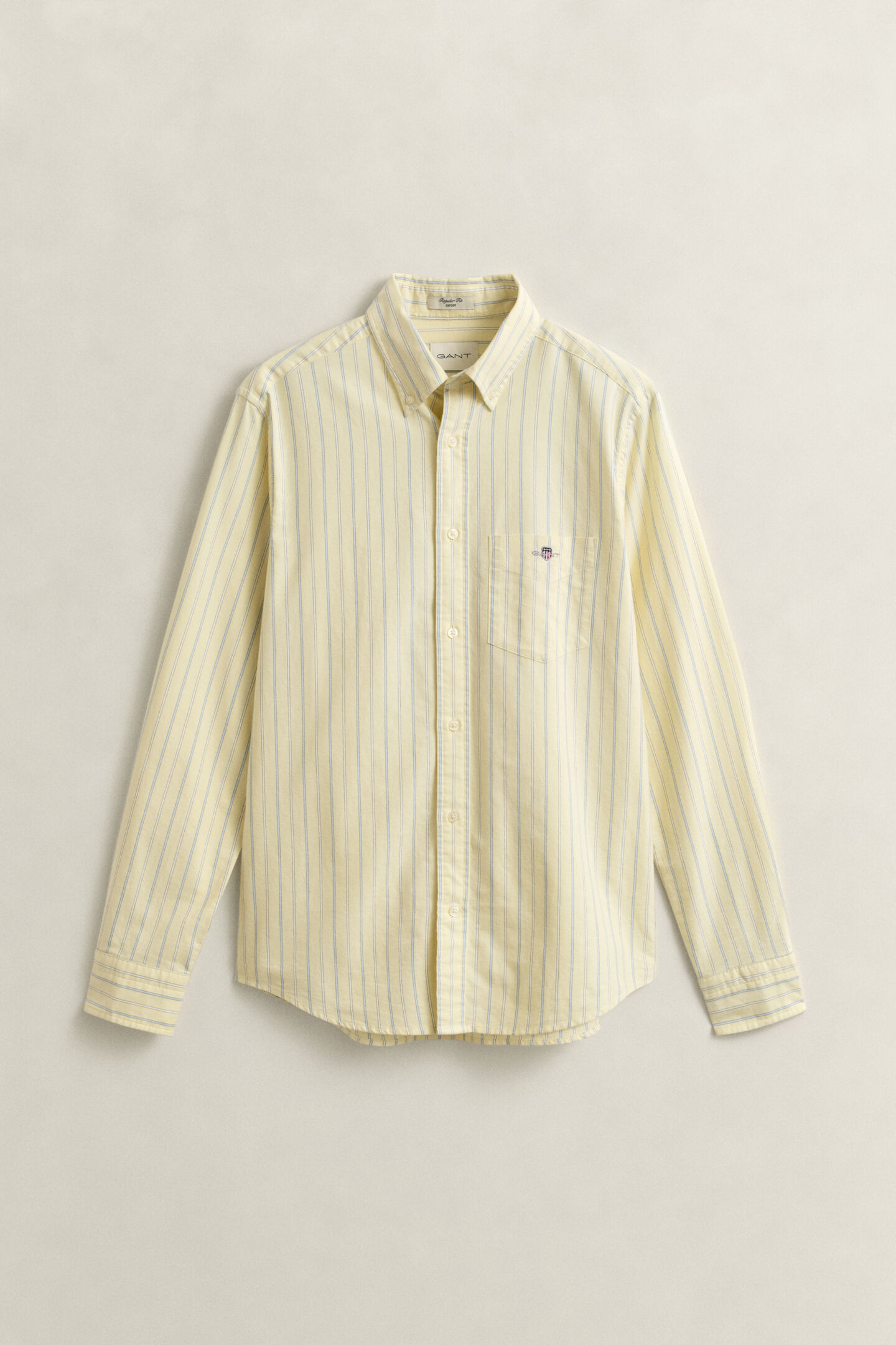 Klassisk randig oxfordskjorta