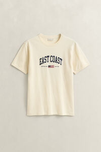 T-shirt med spraymotiv