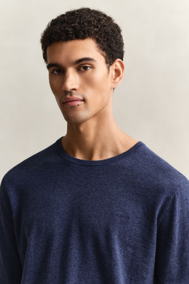 Tr&ouml;ja i grovspunnen bomullsblandning