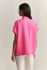 Holk&auml;rmad linneskjorta