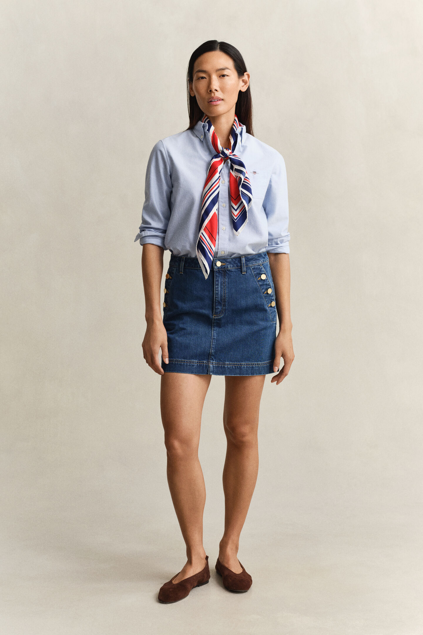 Regular fit klassisk oxfordskjorta