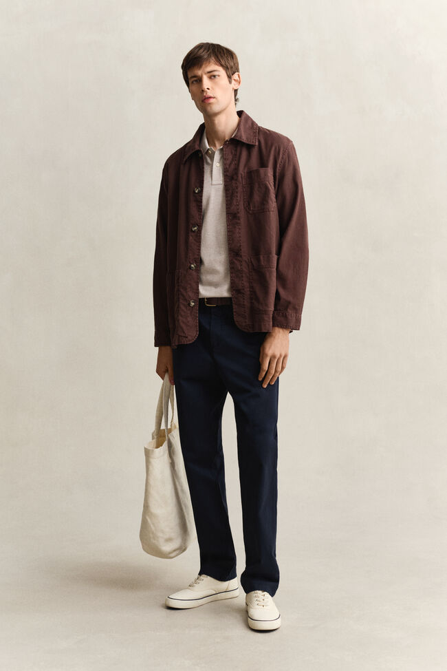 Klassiska chinos med regular fit