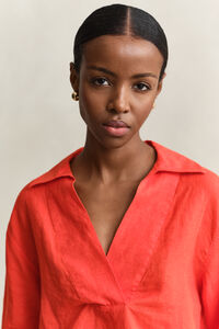 Popover linneskjorta