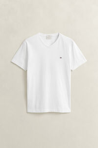 Slim fit Shield V-ringad T-shirt