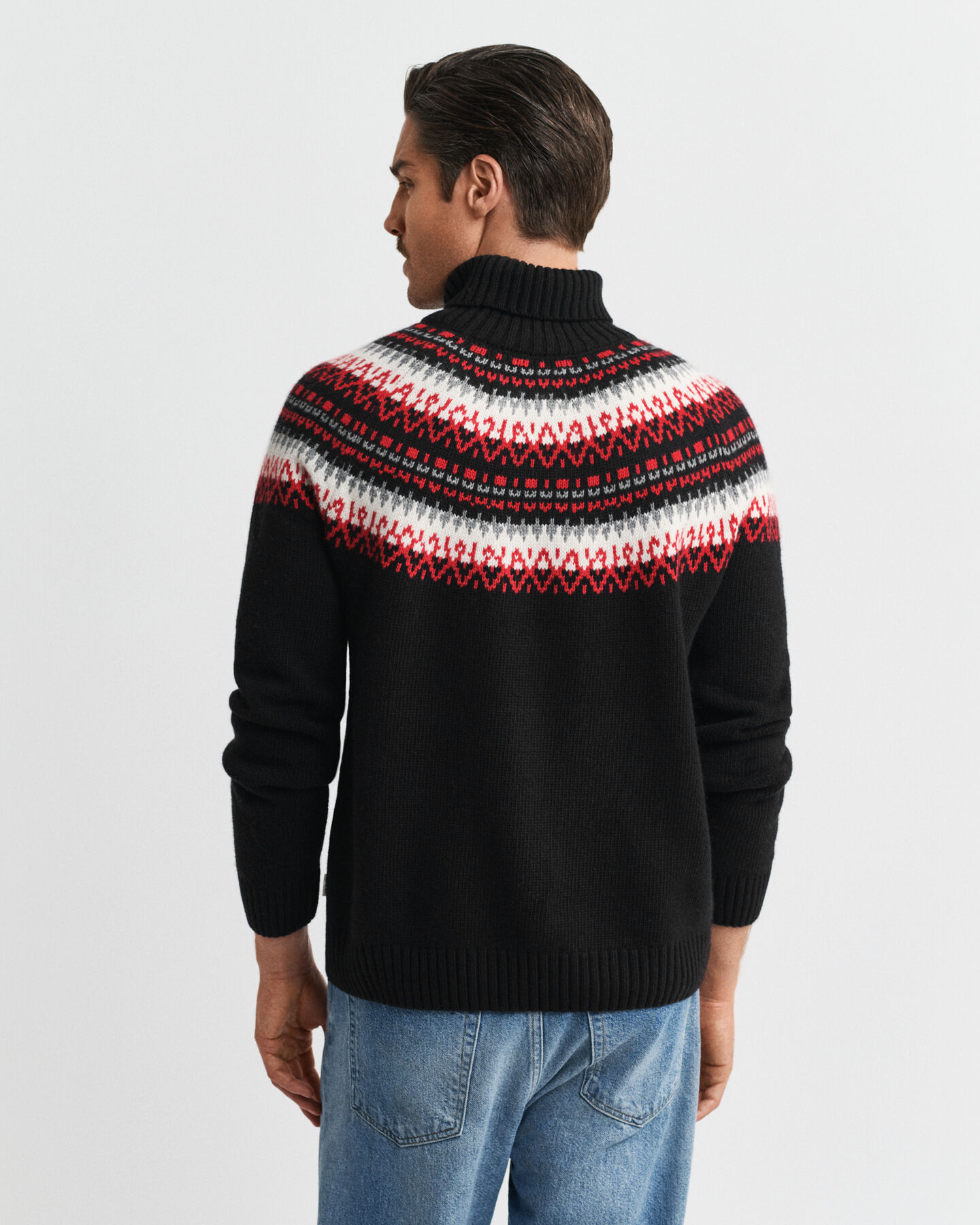 Polotr&ouml;ja med Fair Isle-m&ouml;nster