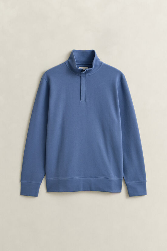 Sacker Rib sweatshirt med half-zip