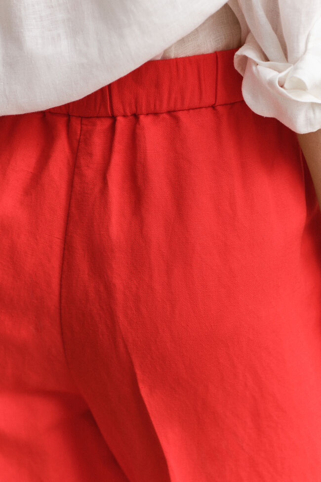 Byxor i linneblandning