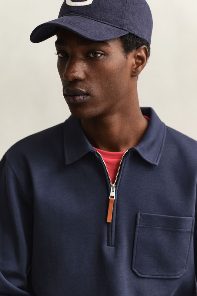 Ponte Di Roma sweatshirt med half-zip