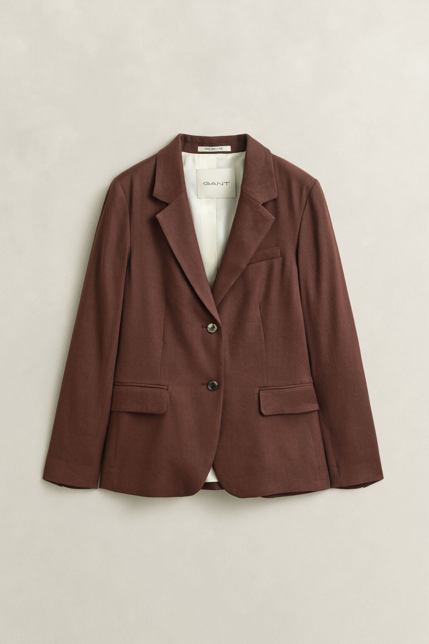 Kavaj i linne med stretch