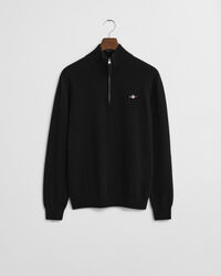 Tr&ouml;ja i superfin lammull med half-zip