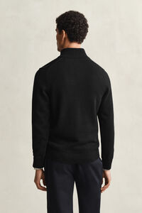 Casual Cotton tr&ouml;ja med dragkedja vid hals&ouml;ppningen