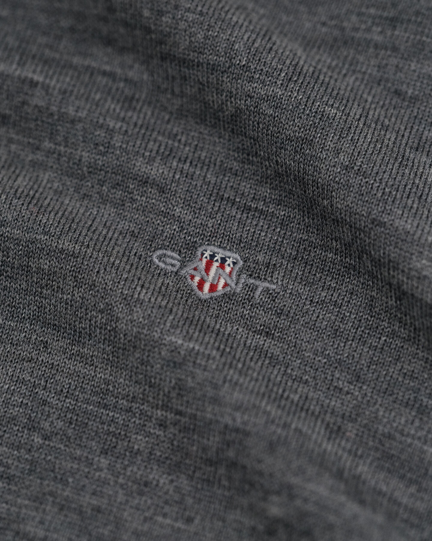 Teens rundhalsad tr&ouml;ja i extra fin merinoull