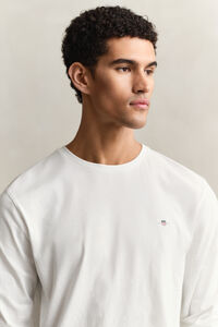 Shield l&aring;ng&auml;rmad T-shirt