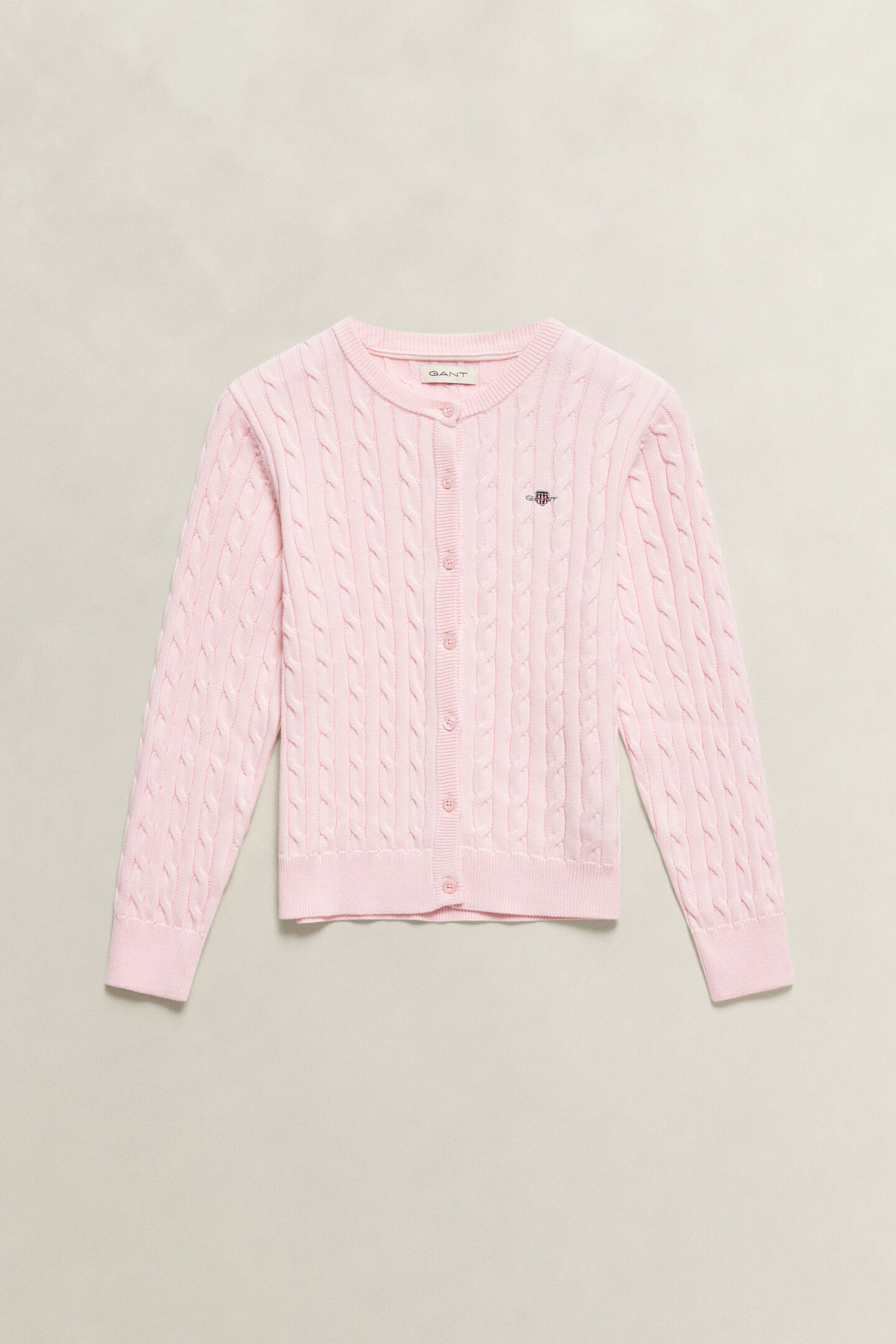 Teen Girls kabelstickad kofta