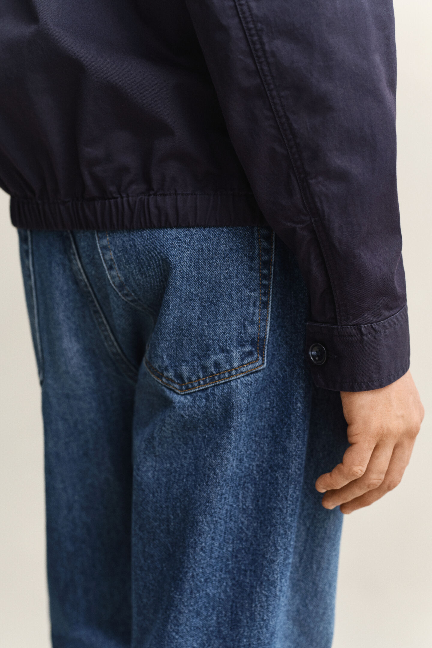 Windcheater jacka i bomull