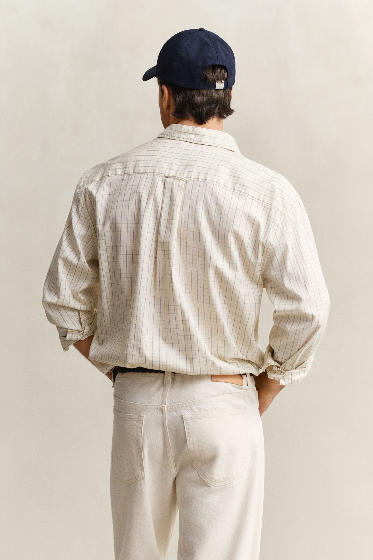 Relaxed fit Dreamy Oxford rutig skjorta