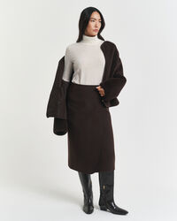 Tr&ouml;ja med polokrage i extra fin merinoull