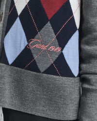 Argyle V-ringad kofta