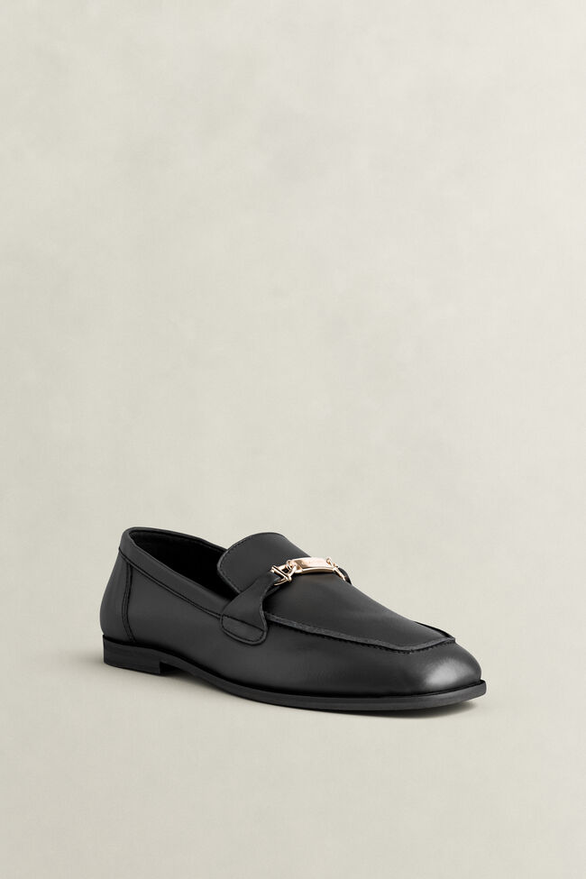 Gimble loafers i skinn