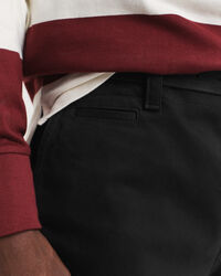 Relaxed fit chinos i bomullstwill