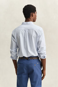 Klassisk poplinskjorta med ginghamv&auml;v