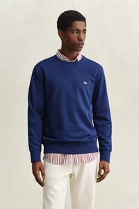 Shield sweatshirt med rund hals