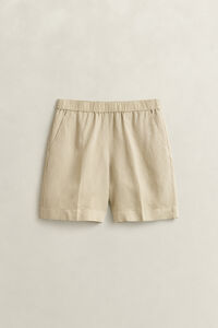 Shorts i linneblandning