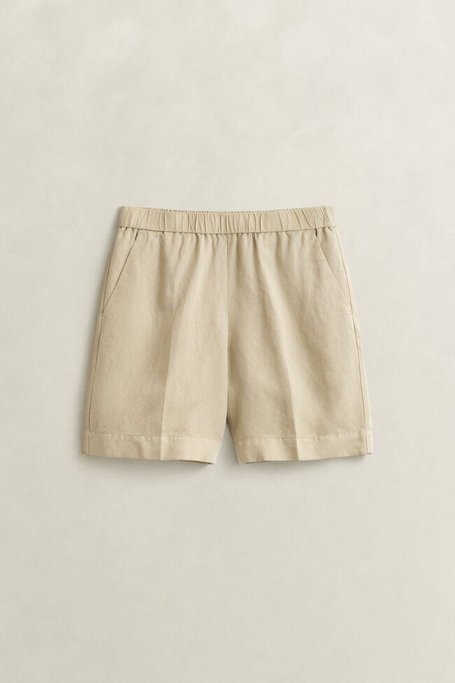 Shorts i linneblandning