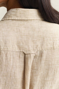 Skjortkl&auml;nning i linne