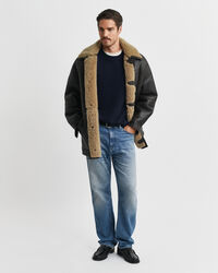 Rundhalsad tr&ouml;ja i kashmirblandning