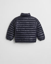 Kids l&auml;tt vadderad dunjacka med glans