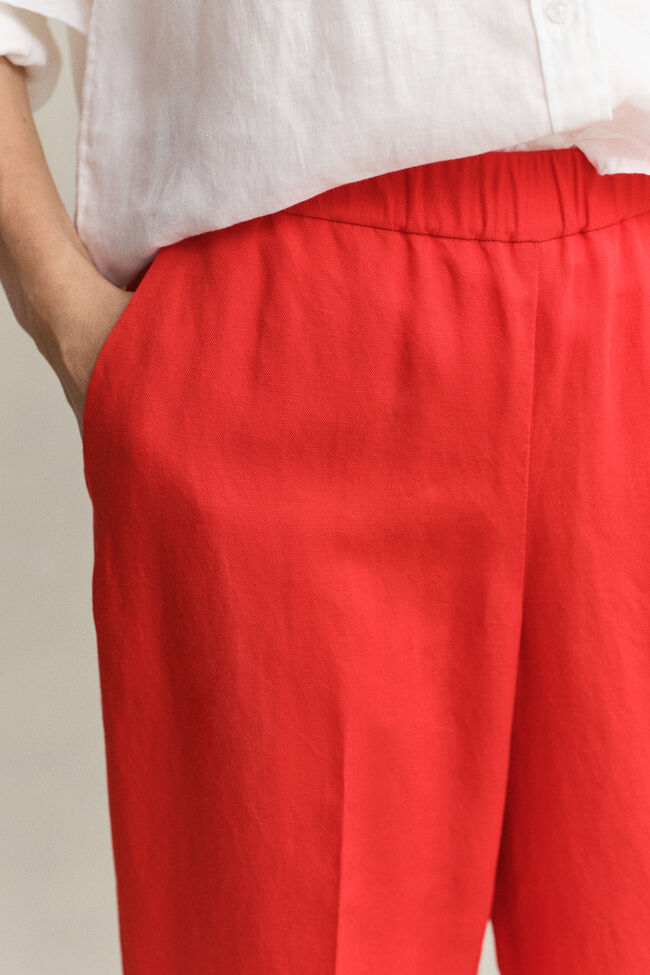 Byxor i linneblandning