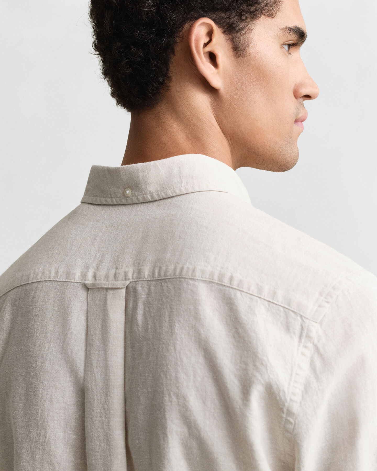 Skjorta i linneblandning