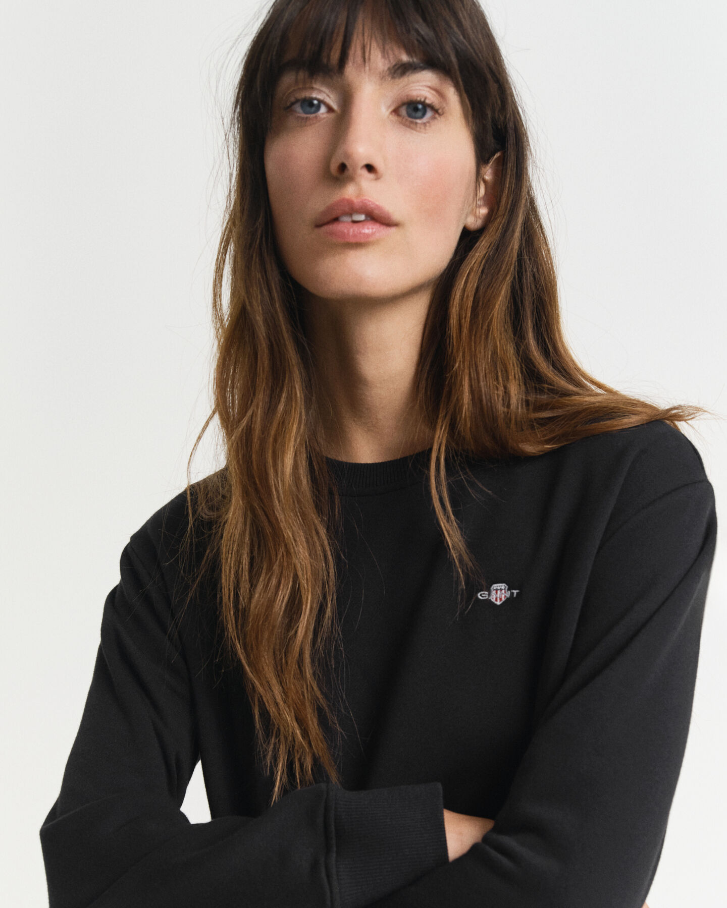 Shield sweatshirtkl&auml;nning med rund halsringning