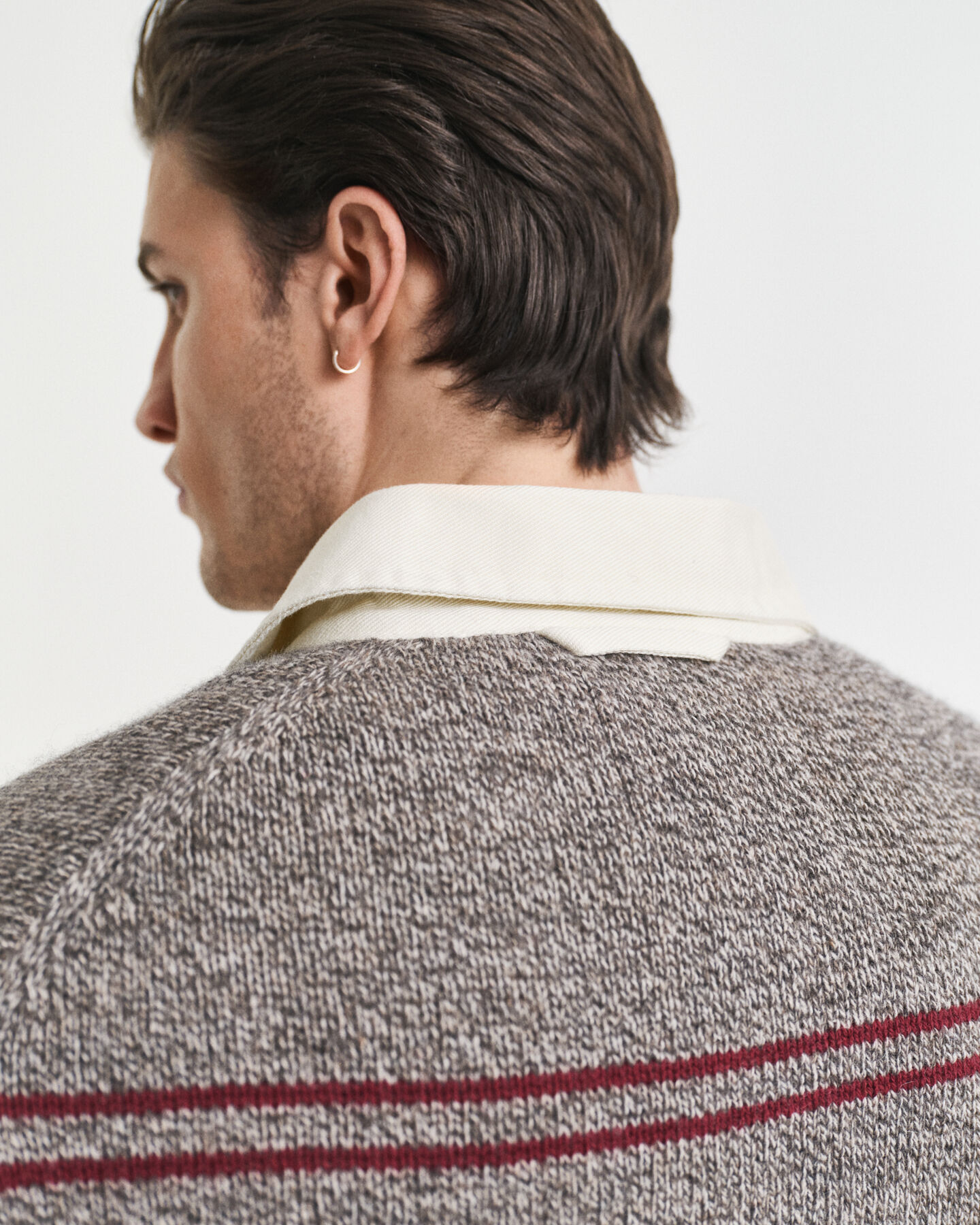 Randig pik&eacute;tr&ouml;ja i ull