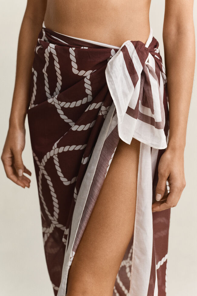 Sarong med monogram