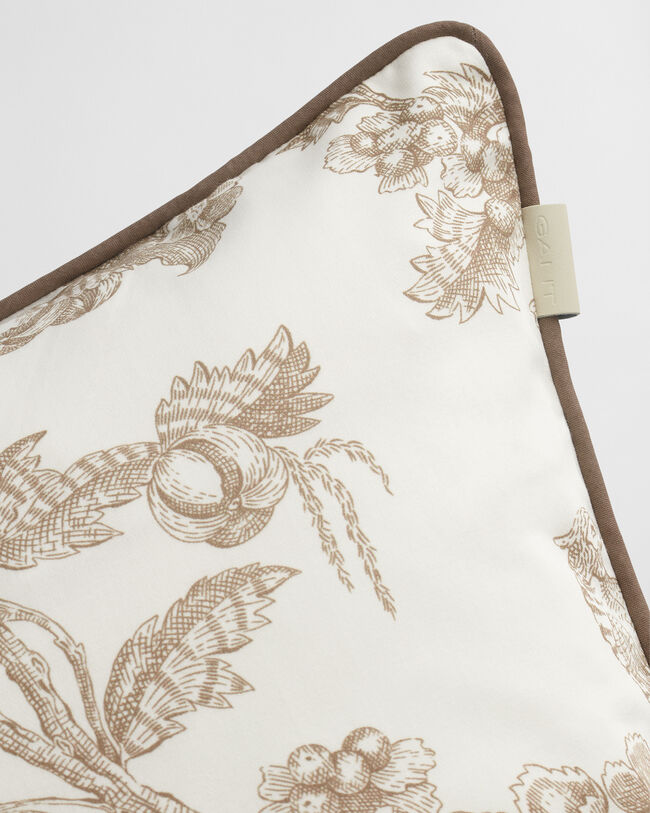 Tr&auml;dm&ouml;nstrat kuddfodral i satin