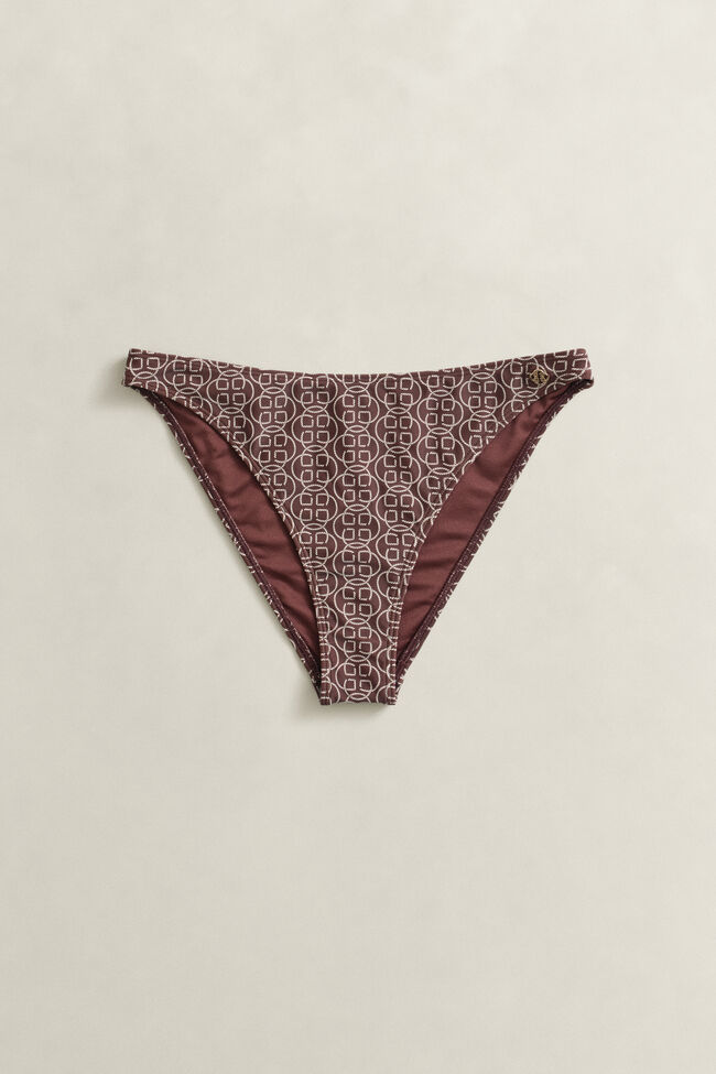 Hipster bikinitrosor med monogram