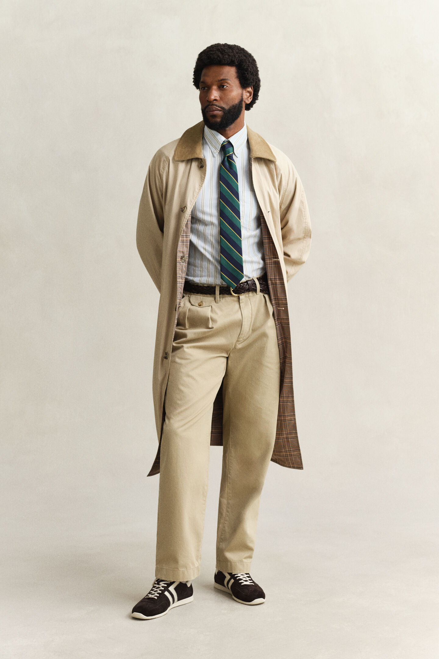 Archive Oxford randig skjorta